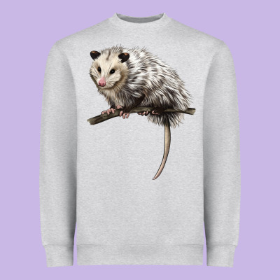 Opossum Heavyweight Sweatshirt Designed By Lillyallendesigns