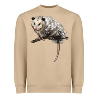 Mushroom opossum Heavyweight Sweatshirt - LillyAllenDesigns
