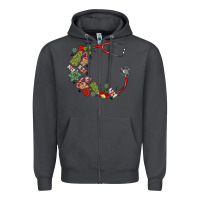 Smoke custom name christmas stethoscope Zipper Hoodie - MaliasSmallBusiness
