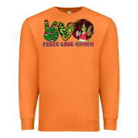 Carrot Peace Love Grinch Premium Sweatshirt - Bettercallsaul