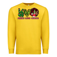 Lemon Peace Love Grinch Premium Sweatshirt - Bettercallsaul