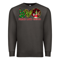 Smoke Peace Love Grinch Premium Sweatshirt - Bettercallsaul