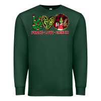 Sports Green Peace Love Grinch Premium Sweatshirt - Bettercallsaul