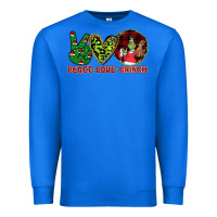 True Royal Peace Love Grinch Premium Sweatshirt - Bettercallsaul