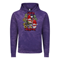 Cloud Purple farm truck,merry christmas gnome Vintage Hoodie - JahusDesignShop