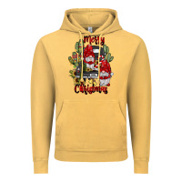 Vintage Mustard farm truck,merry christmas gnome Vintage Hoodie - JahusDesignShop
