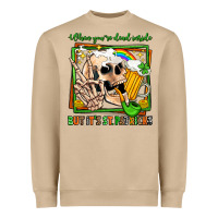 Mushroom when you're dead inside but it's st patricks Heavyweight Sweatshirt - Jasminsmagicworld