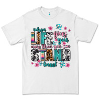 White when life gives you more than you can stand kneel Premium Tee - AdoDesignShop