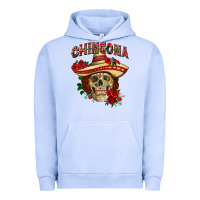 Pigment Grape Ice Chingona with roses Mexico Urban Hoodie - HowdyJamesFarm