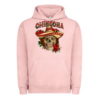 Chingona With Roses Mexico Urban Hoodie | Teevron