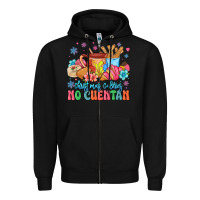 Black christmas calories no cuentan mexican Zipper Hoodie - MaliasSmallBusiness