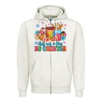 Oatmeal Heather christmas calories no cuentan mexican Zipper Hoodie - MaliasSmallBusiness