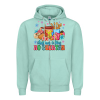 Seafoam christmas calories no cuentan mexican Zipper Hoodie - MaliasSmallBusiness