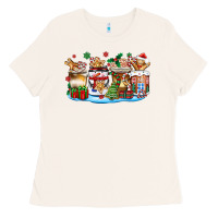 Bone christmas cookie coffee cups Ladies Tee - Zillion Design Studio