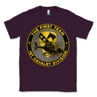 Plum the first team 1st cavalry division Classic Tee - Jasminsmagicworld
