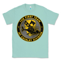 Seafoam the first team 1st cavalry division Classic Tee - Jasminsmagicworld