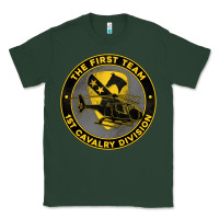 Sports Green the first team 1st cavalry division Classic Tee - Jasminsmagicworld