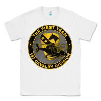 White the first team 1st cavalry division Classic Tee - Jasminsmagicworld
