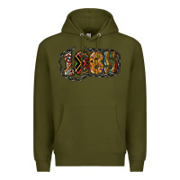 Army Green 1865 juneteenth Premium Hoodie - NancyCooperArtShop