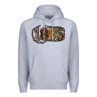 Heather Grey 1865 juneteenth Premium Hoodie - NancyCooperArtShop