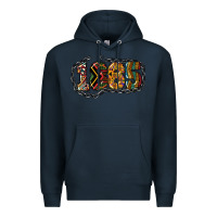 Navy 1865 juneteenth Premium Hoodie - NancyCooperArtShop