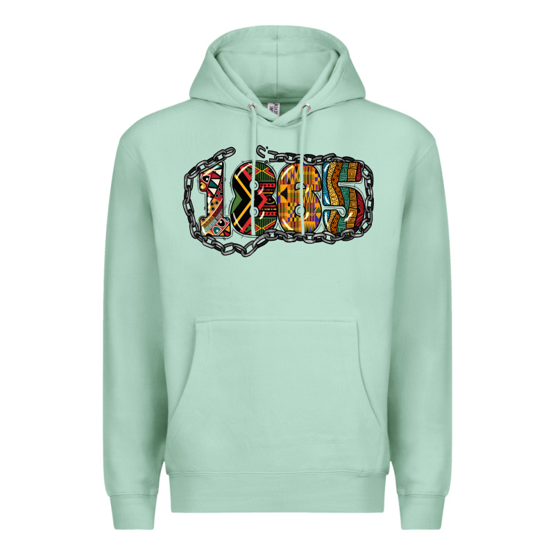 1865 Juneteenth Premium Hoodie by NancyCooperArtShop | Teevron
