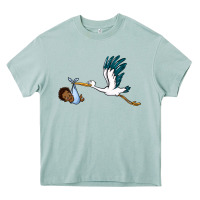 Arona stork with black baby boy Heavy Core Tee - BarkalooDesign