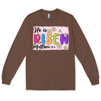 Chestnut checkered risen Long Sleeve Tee - MaliasSmallBusiness