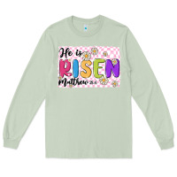 Matcha checkered risen Long Sleeve Tee - MaliasSmallBusiness