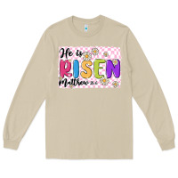 Mushroom checkered risen Long Sleeve Tee - MaliasSmallBusiness