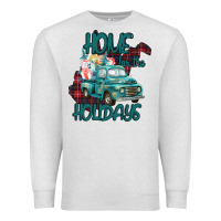 Oatmeal Heather Christmas Home For The Holidays Premium Sweatshirt - Bettercallsaul
