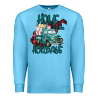 Ocean Blue Christmas Home For The Holidays Premium Sweatshirt - Bettercallsaul
