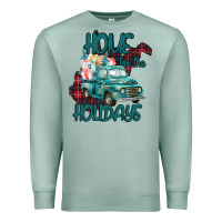 Seafoam Christmas Home For The Holidays Premium Sweatshirt - Bettercallsaul