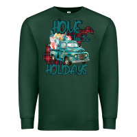 Sports Green Christmas Home For The Holidays Premium Sweatshirt - Bettercallsaul