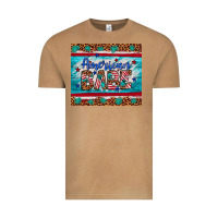 Vintage Camel American babe leopard gemstone Vintage Tee - Artiststas