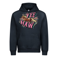 Navy Yee haw Urban Hoodie - HowdyJamesFarm