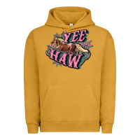 Pigment Peanut Butter Yee haw Urban Hoodie - HowdyJamesFarm