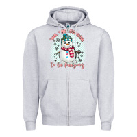 Heather Grey 'tis the season to be freezing Zipper Hoodie - MaliasSmallBusiness