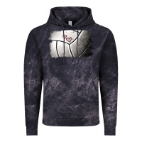 Cloud Black volleyball brushstroke Vintage Hoodie - RanaPortraitStore