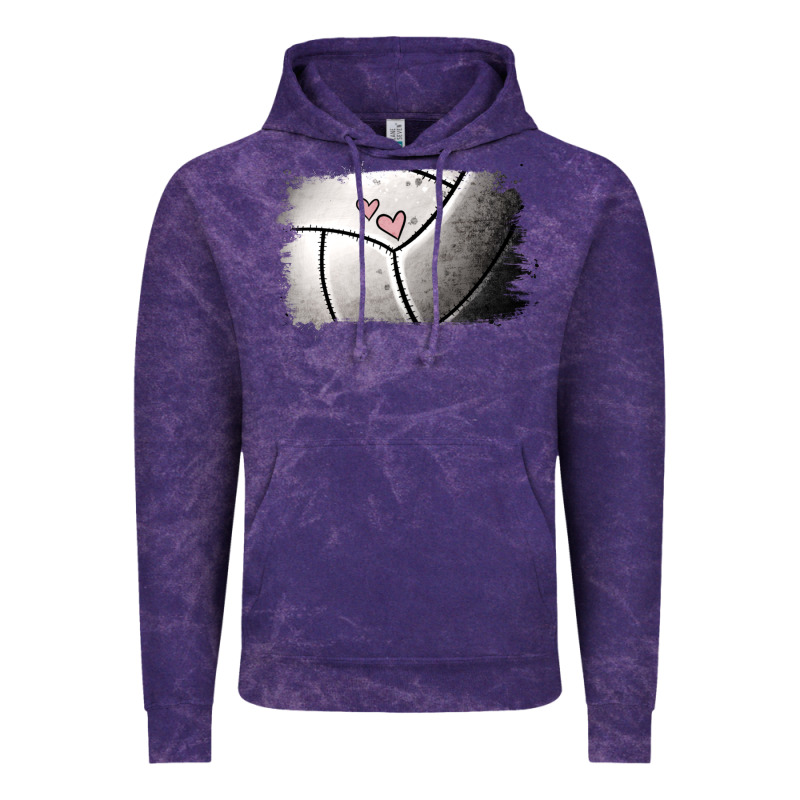 Volleyball Brushstroke Vintage Hoodie by RanaPortraitStore | Teevron