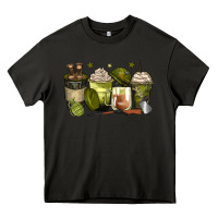 Asphalt army coffee cups Heavy Core Tee - Zillion Design Studio