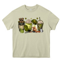 Mossy army coffee cups Heavy Core Tee - Zillion Design Studio