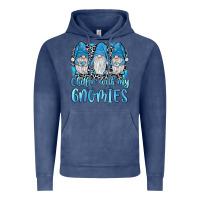 Vintage Denim chillin' with my gnomies Vintage Hoodie - JahusDesignShop