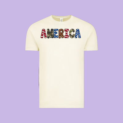 America 4th Of July Vintage Tee Designed By Artiststas