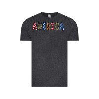 Vintage Black america 4th of july Vintage Tee - Artiststas