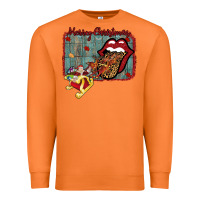 Carrot Merry Christmas Lips Santa Premium Sweatshirt - Bettercallsaul