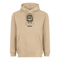 Mushroom Feminine Camouflage Patterned Mom Skull Heavyweight Hoodie - Bettercallsaul