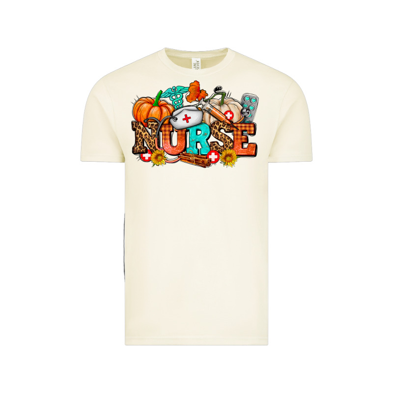 Nurse With Fall Element Vintage Tee by AdoDesignShop | Teevron