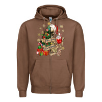 Chestnut sorta scary sorta merry skeleton christmas tree Zipper Hoodie - MaliasSmallBusiness