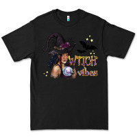 Black Black Witch Vibes Premium Tee - texasbilliewilder